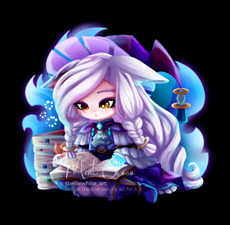 An artwork of my original character Asteria. This was inspired by how I was spending full time studying for the driving test.